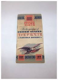 Vintage 1942 United States 10 Cent Defense Defense Stamp ...