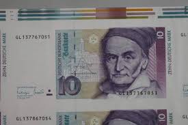 Sold at Auction: 10 DM Druckbogen