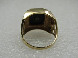 Vintage 10kt Black Hills Gold Men's Eagle Ring, Sz. 10.5 ...
