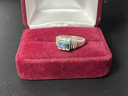 Vintage Sterling Silver Natural Turquoise Ring | eBay