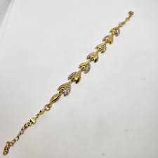 Bracelet Gold Tone Whale Tail Bling Women's | eBay
