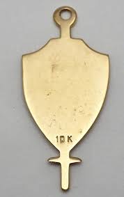 Old 10K Yellow Gold Distinguished Service Jr. Chamber of ...