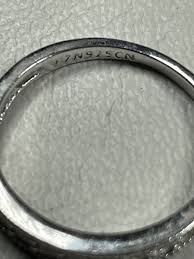 FZN 925 STERLING SILVER CZ RING SIZE 6 BAND GRADUATED 1.6 ...