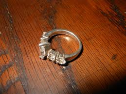 Elegant Vintage 10K White Gold Ring Size 6.25 4.84 grams | eBay