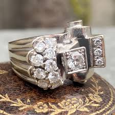Retro Diamond Ring