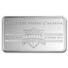 10 oz Silver Bar - E Pluribus Unum/Shield | eBay