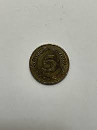 1950-F West Germany 5 Pfennig Coin | eBay