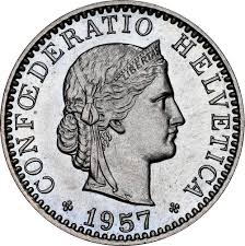 Switzerland 20 Rappen KM 29a Prices & Values | NGC