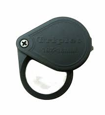 10x 1" Folding Pocket Magnifier Loupe Magnifying Glass Lens ...