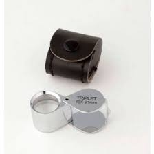 10x Jewelers Loupe Chrome Finish and Professional Quality ...