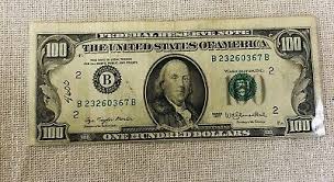 Misprint / Miscut Error $100 Bill Series 1977 Collectible, collector's item | eBay