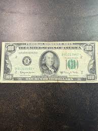 Billete de 100 dólares de la Reserva Federal, serie E, 1950, estado regular, Nueva York - Vintage - Etsy España