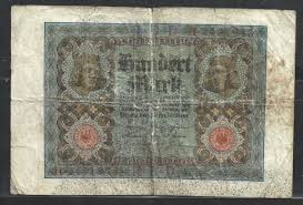 GERMANY $100 MARK P.69 (VG) FROM 1920 | eBay