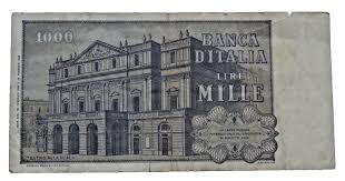 Banca D'Italia Lira 1000 mille -billete | eBay