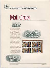 1468 8c Mail Order USPS Cat.#2 Commemorative Stamp Panel | eBay