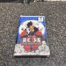 Vintage Walt Disney 101 Dalmatians VHS Tape With Glenn Close ...