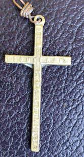 Rare Old Religious Cross Crucifix Souvenir From Lourdes - Etsy