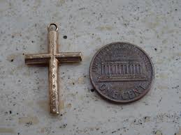 Religious Antique Gold Plated Vermeil French Catholic ...