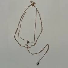 Kendra Scott | Jewelry | Kendra Scott Rose Gold Double Layer ...