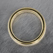 Men's 6mm 18kt Yellow Gold Band with Milgrain Detailing ...