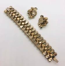 KRAMER of NY Givre Rhinestone Bracelet & Earrings Demi ...