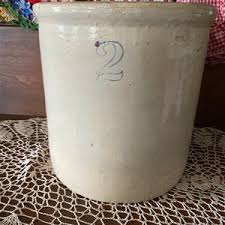 Antique 2 Gallon Crock - Etsy