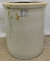 12 Gallon Stoneware Crock