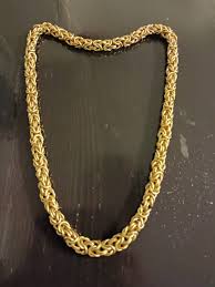 Byzantine Brass Chain - Etsy
