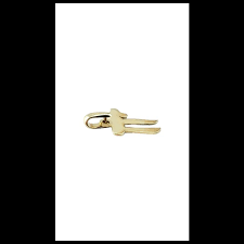 14 Karat Yellow Gold Chai Pendant #21256. For Sale at Ruby Lane