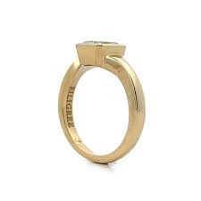 1.44 Emerald Cut Diamond Engagement Ring in 14k – Filigree ...