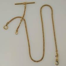 Victorian Gold Filled Pocket Watch Chain. Looks Like Gold ...
