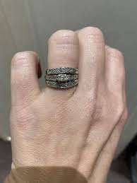 Previously Owned Diamond Enhancer Ring 1/4 ct tw Round-cut 14K White Gold | Kay