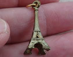 Vintage French Silver Plated Medal Pendant Medallion Charm ...