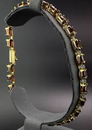 14K Solid Yellow Gold 7.67ct Oval Cut Garnet Prong Set ...