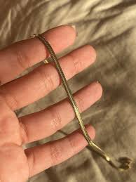 Stainless Steel Gold Snake Chain Necklace, Hypoallergenic ...