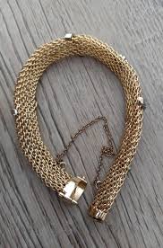 14k Gold Diamond Blue Sapphire Mesh Tennis Link Bracelet Fabulous Rare 28 Grams - Etsy