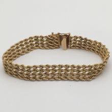 Sold at Auction: 14k Gold Bracelet