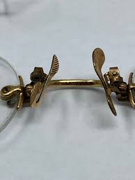 Antique G.F. SHUR ON 9 Eye Glasses Spectacles and Case - Etsy