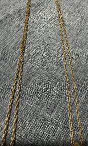 Signed Trifari White Cabochon and Double Link Gold Tone ...