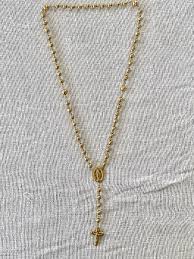 🥰🥰🥰Rosary 18K Gold / Rosario Oro 18K | eBay