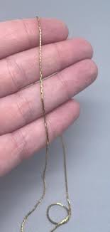 Trifari Gold Tone Square 17 Inch Chain Necklace | eBay