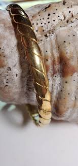 Vintage Monet Goldtone Bangle Bracelet 740 | eBay