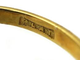 Edwardian 18ct Gold & Platinum, Zircon & Diamond Cluster ...