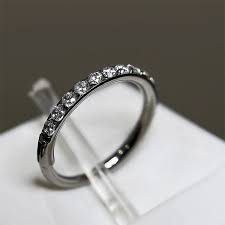 Zoor Top Seller G23 Titanium Side-Inlay Zircon Ring