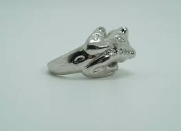 AKN Sterling Silver Figural Panther Head with CZ Accents ...