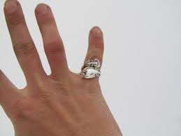 Chantilly Sterling Silver Demitasse Spoon Ring 1895 Size 3-9 ...