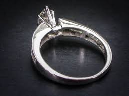 14k White Gold Finish Marquise Cut 2.3Ct Simulated Diamond ...