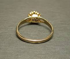 Antique Victorian Estate C1900 Signed G A NAMI 14K Gold 0.08 ...