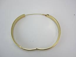 STUNNING LADIES 14K YELLOW GOLD BANGLE STYLE BRACELET (7") 7.8G | eBay
