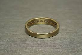 Unisex Vintage Estate C1980 14K Yellow Gold Milgrain Border ...